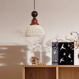 White Pendant Light view 2