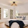 Wicker Ceiling Light