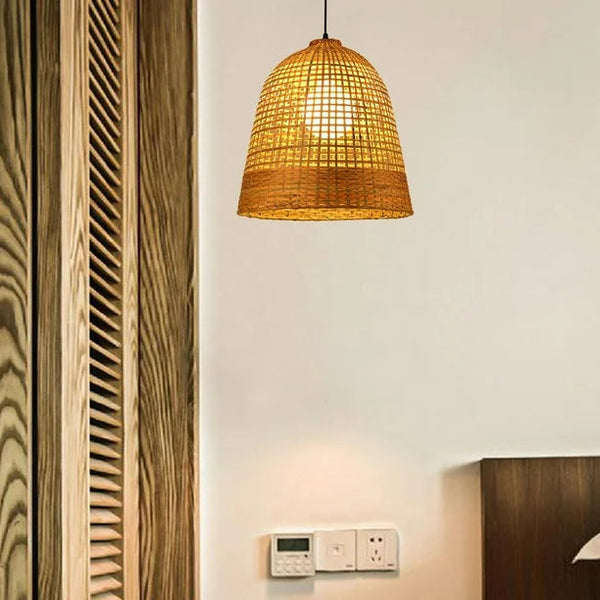 Wicker Pendant Light