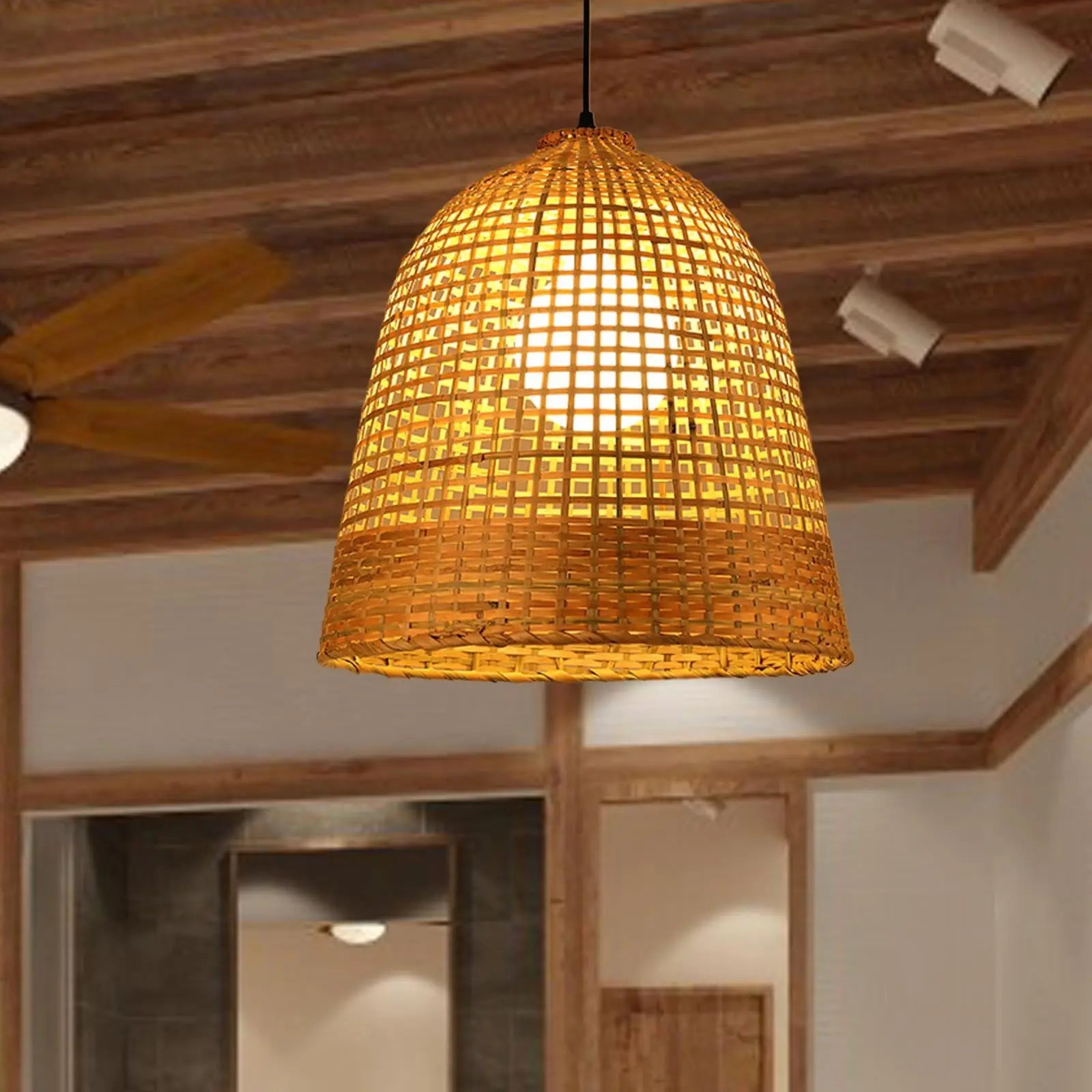 Wicker Pendant Light view 5
