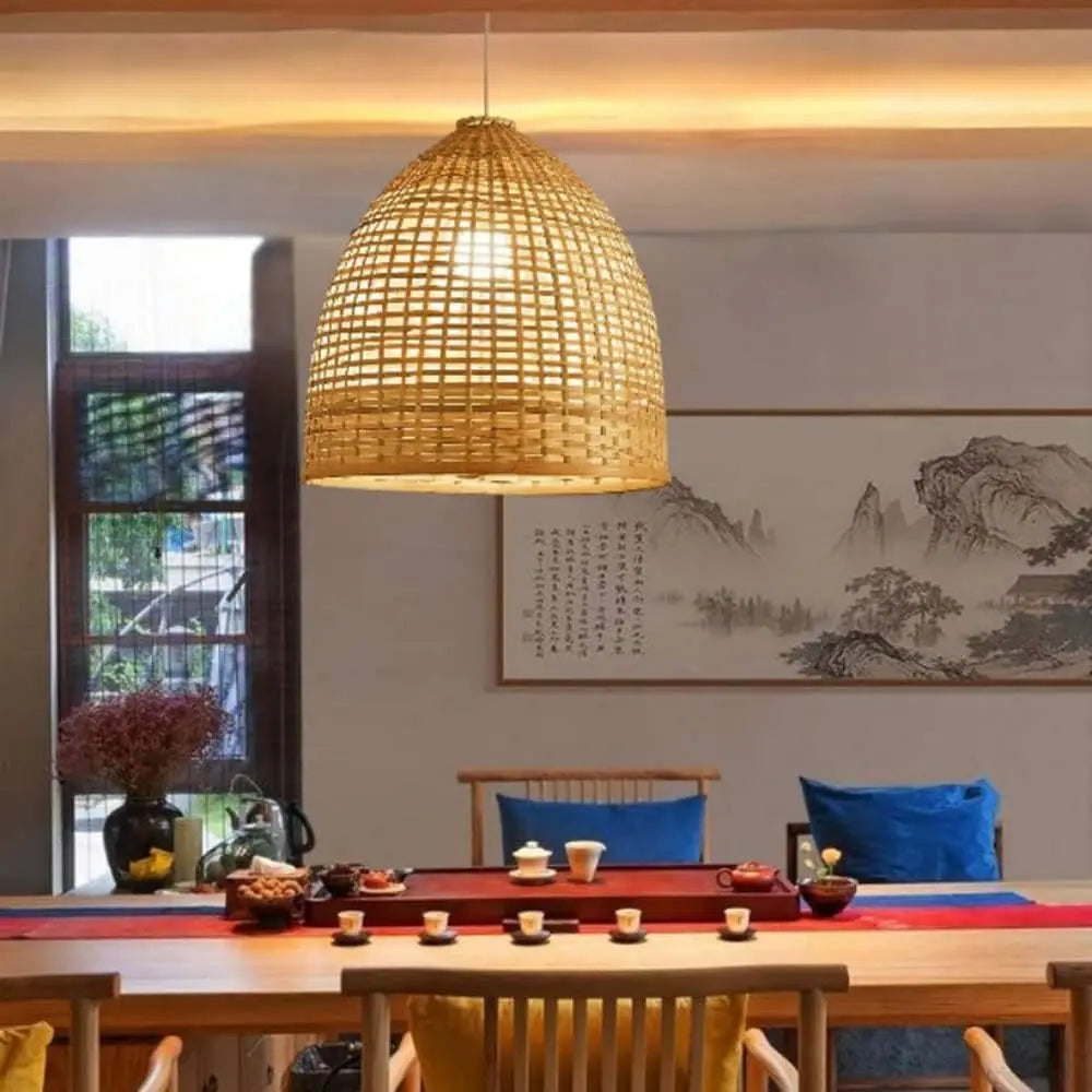 Wicker Pendant Light view 6