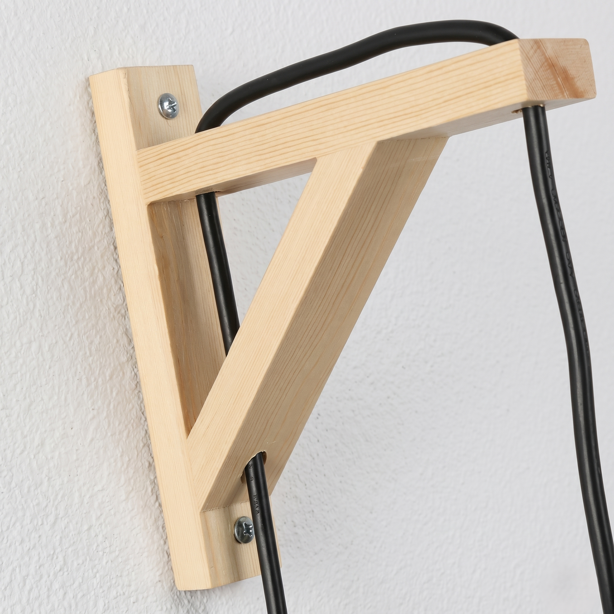 Woven Bamboo and Wood Wall Light view 8