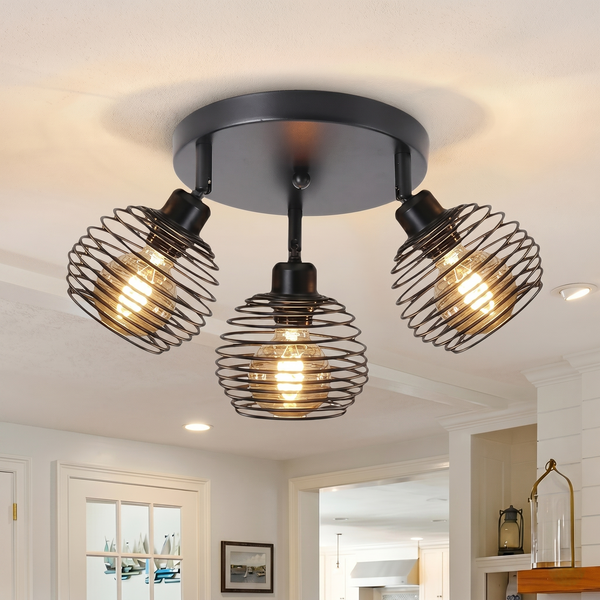 Wire Ceiling Light