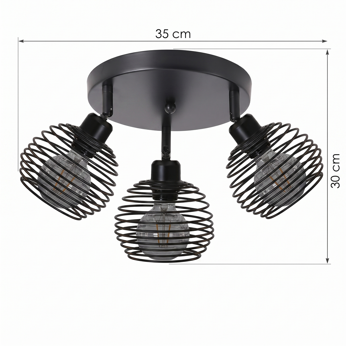 Wire Ceiling Light - image 6