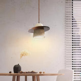 Wood and Stone Pendant Light view 8