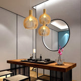 Wood Cage Pendant Light view 6