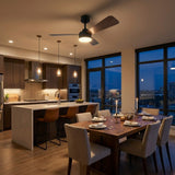 Wood Ceiling Fan with Light view 1