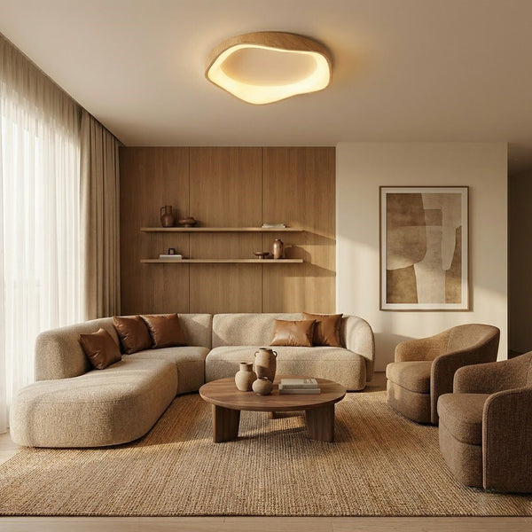 Wood LED Ceiling Light