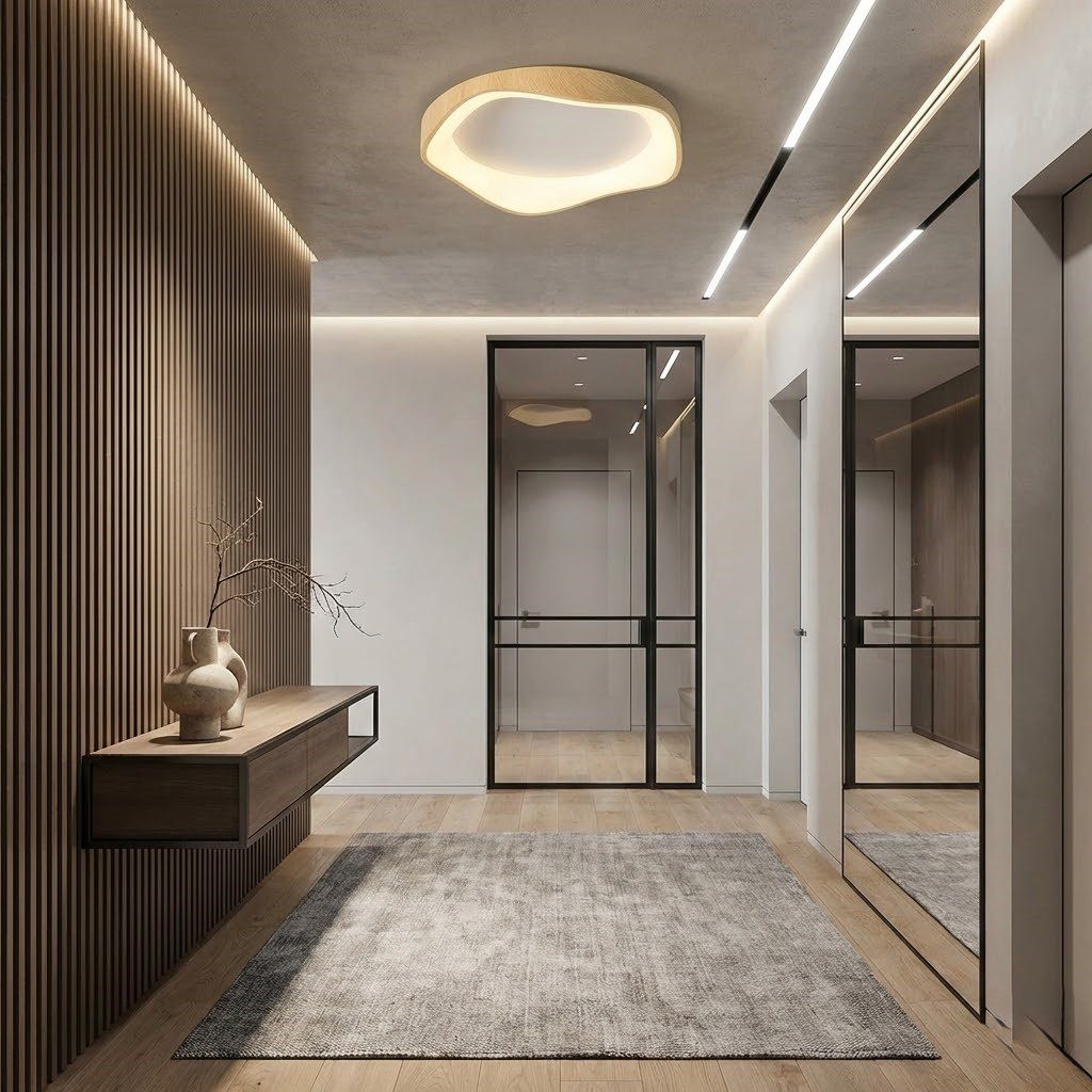 Wood LED Ceiling Light view 8