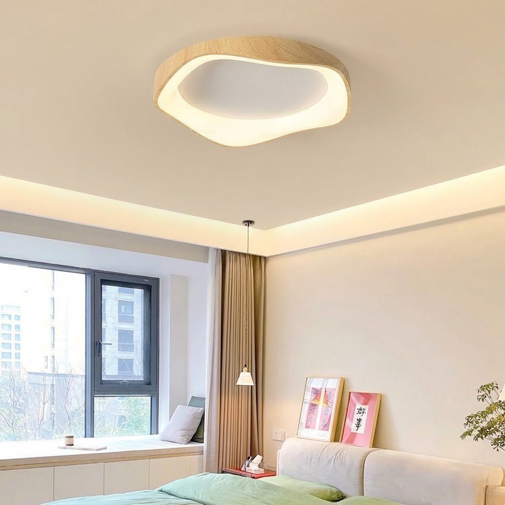 Wood LED Ceiling Light view 9