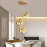 Wooden Cluster Pendant Light