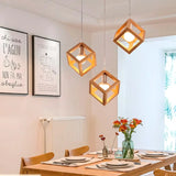Wooden Cluster Pendant Light view 6