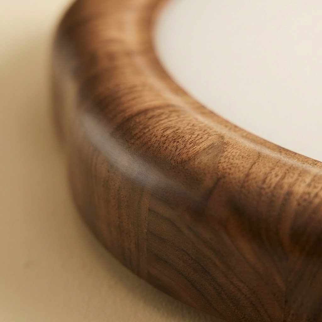 Wooden Flush Ceiling Light view 4
