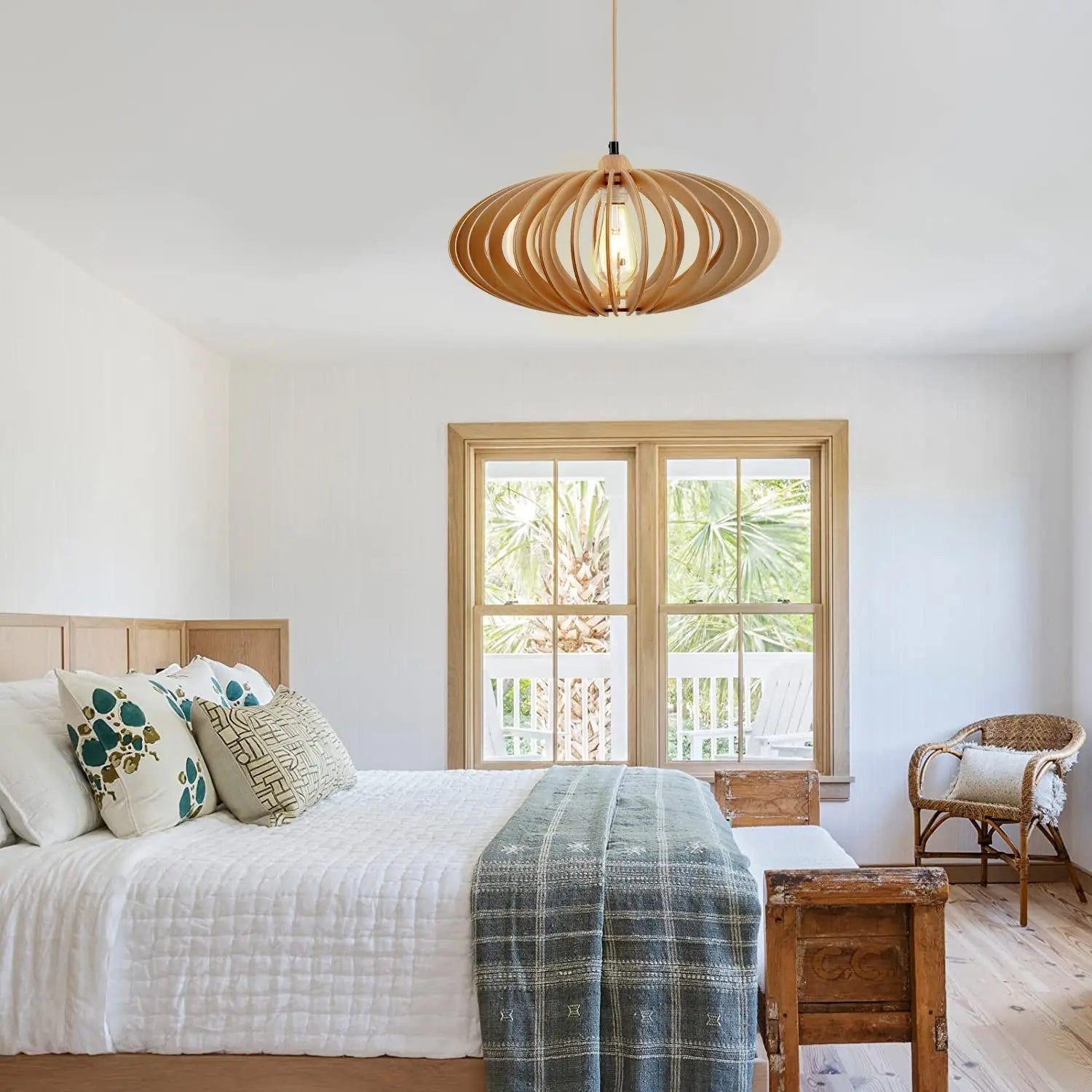 Wooden Pendant Lights view 2