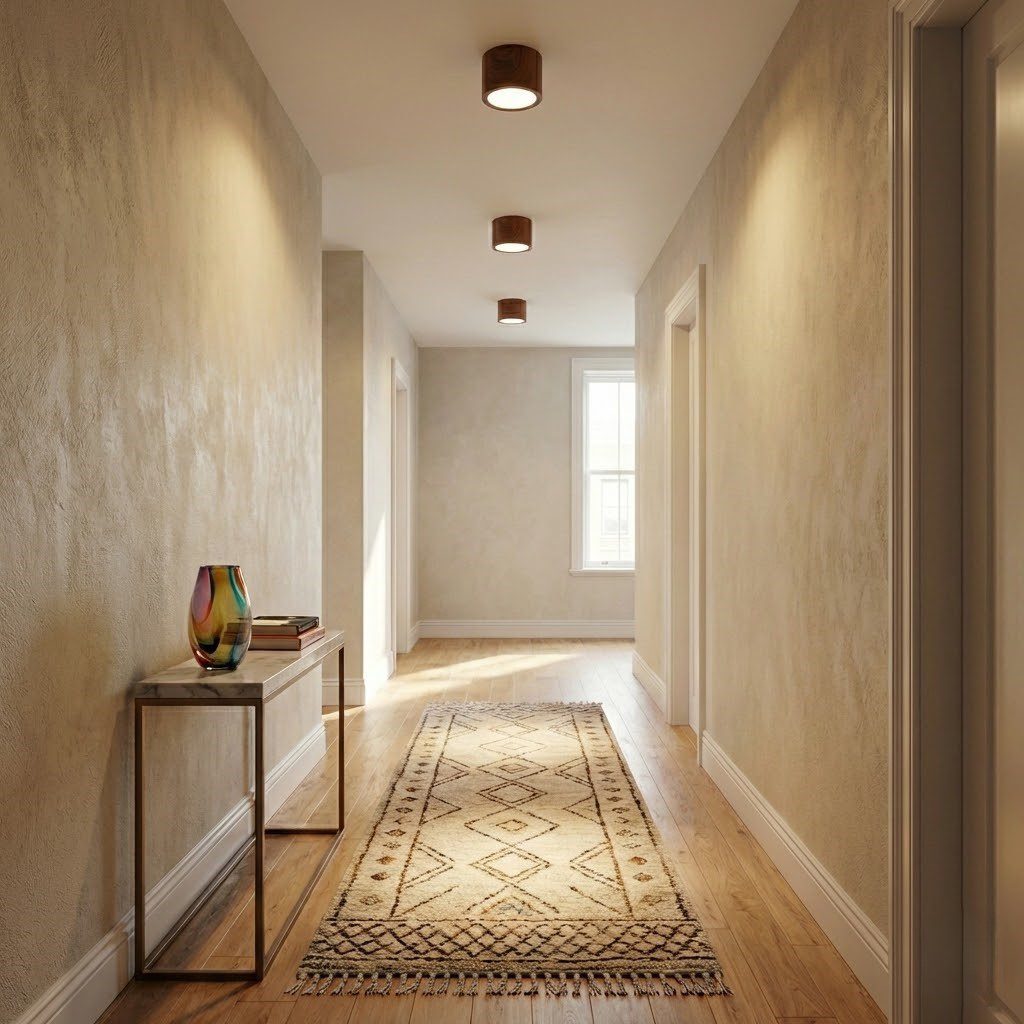 Walnut Wood Ceiling Spotlight view 4