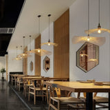 Woven Bamboo Pendant Light view 1