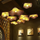 Woven Bamboo Pendant Light view 3