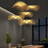 Woven Bamboo Pendant Light view 6