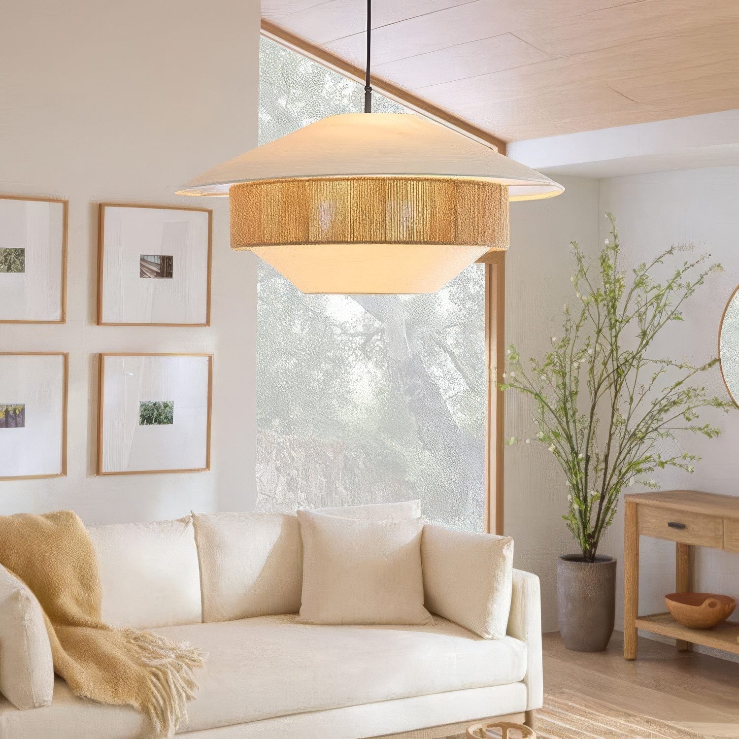 Woven Pendant Light view 6